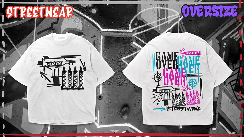 Fast Accuracy Streetwear T-Shirt Front and Back 5