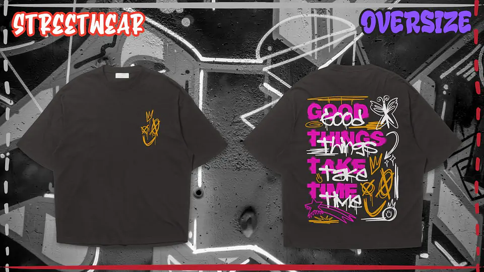 Fast Accuracy Streetwear T-Shirt Front and Back 7