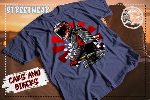 Camiseta de motos de calle 