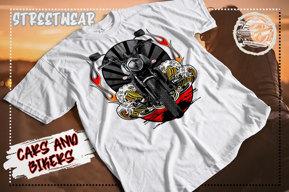 Street Motorcycles T-Shirt  3