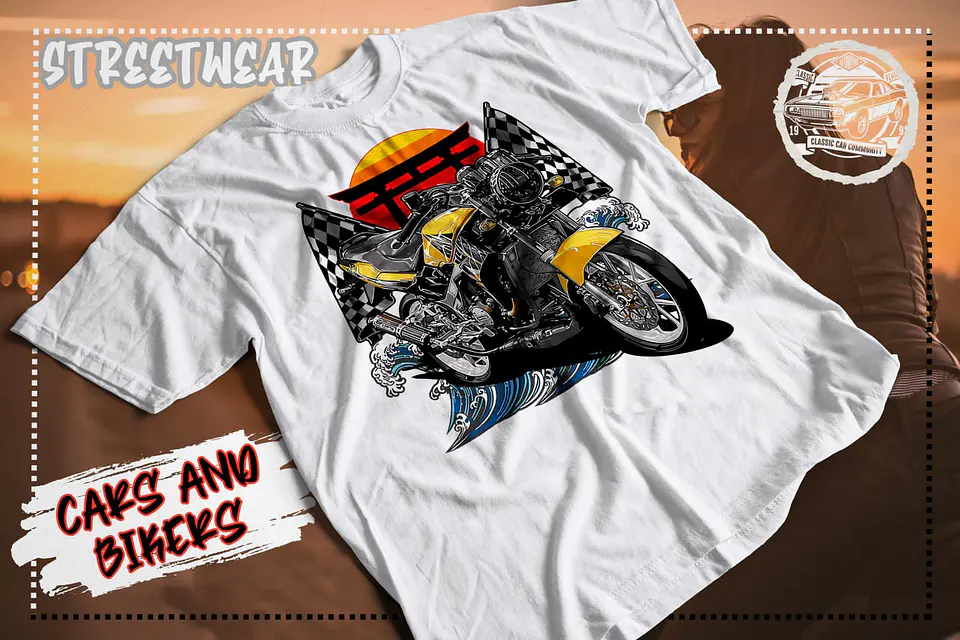 Street Motorcycles T-Shirt  5