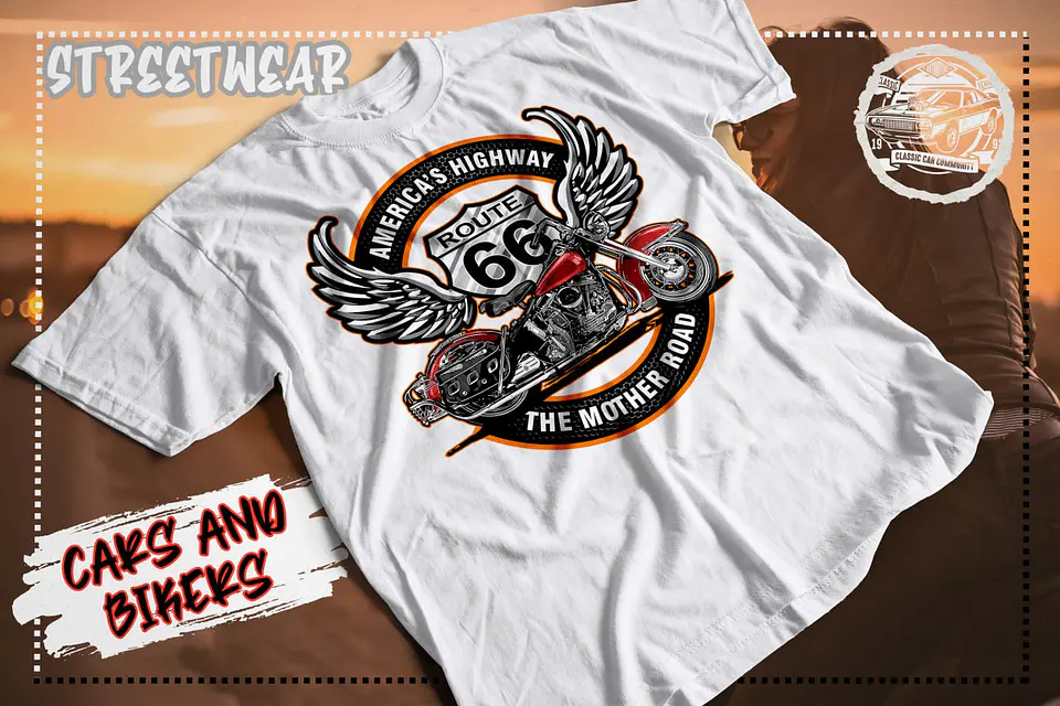 Street Motorcycles T-Shirt  6