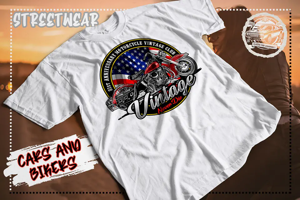 Street Motorcycles T-Shirt  7