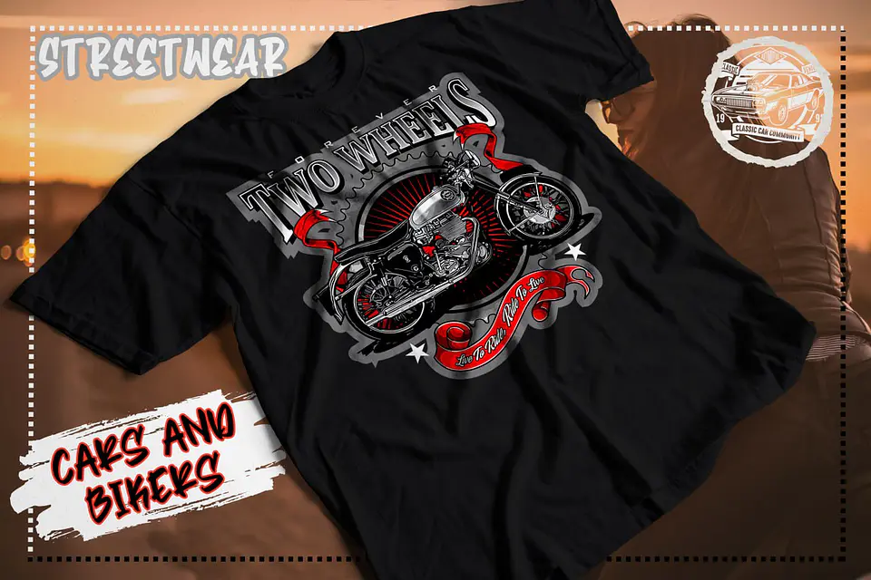 Street Motorcycles T-Shirt  8