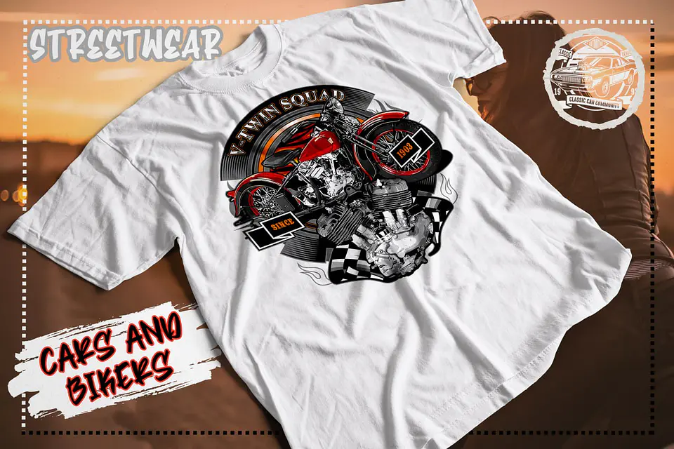 Street Motorcycles T-Shirt  10