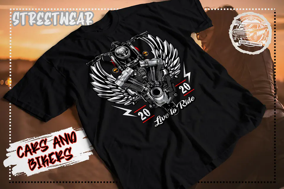 Street Motorcycles T-Shirt  11