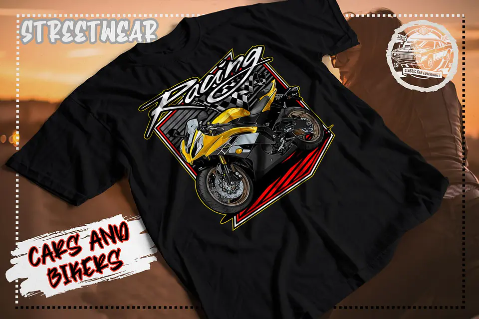 Street Motorcycles T-Shirt  12