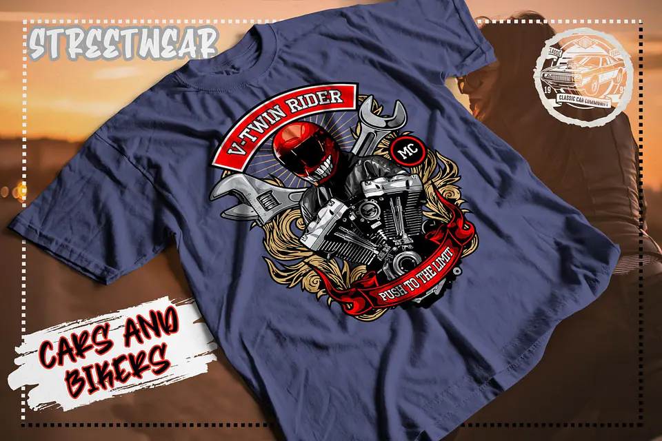 Street Motorcycles T-Shirt  13