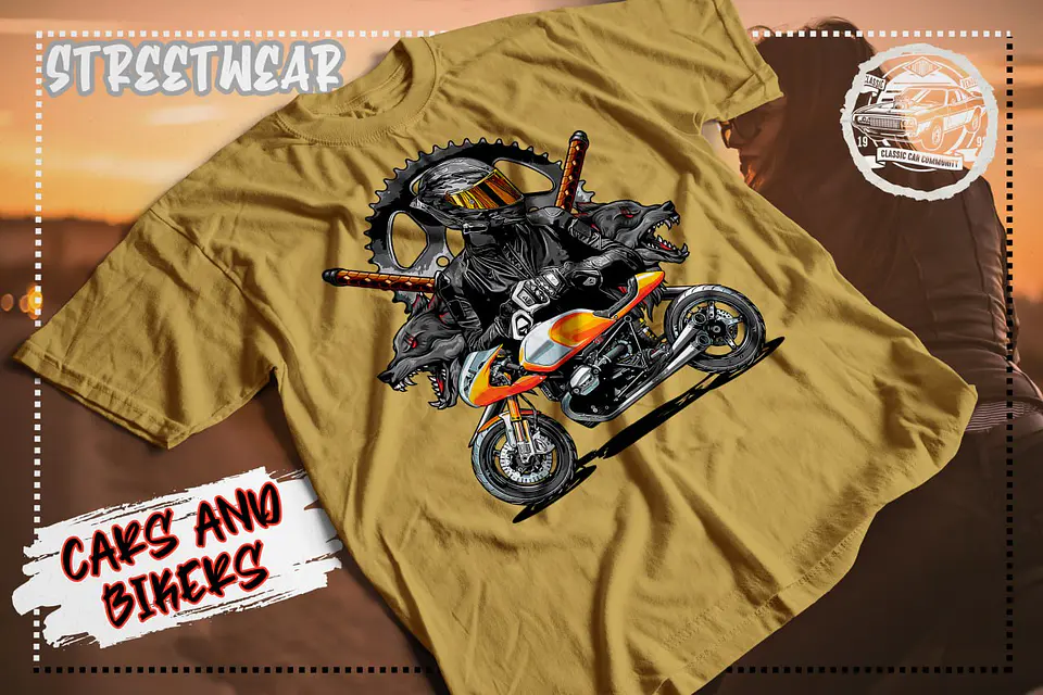 T-shit Motas Velocidade 2