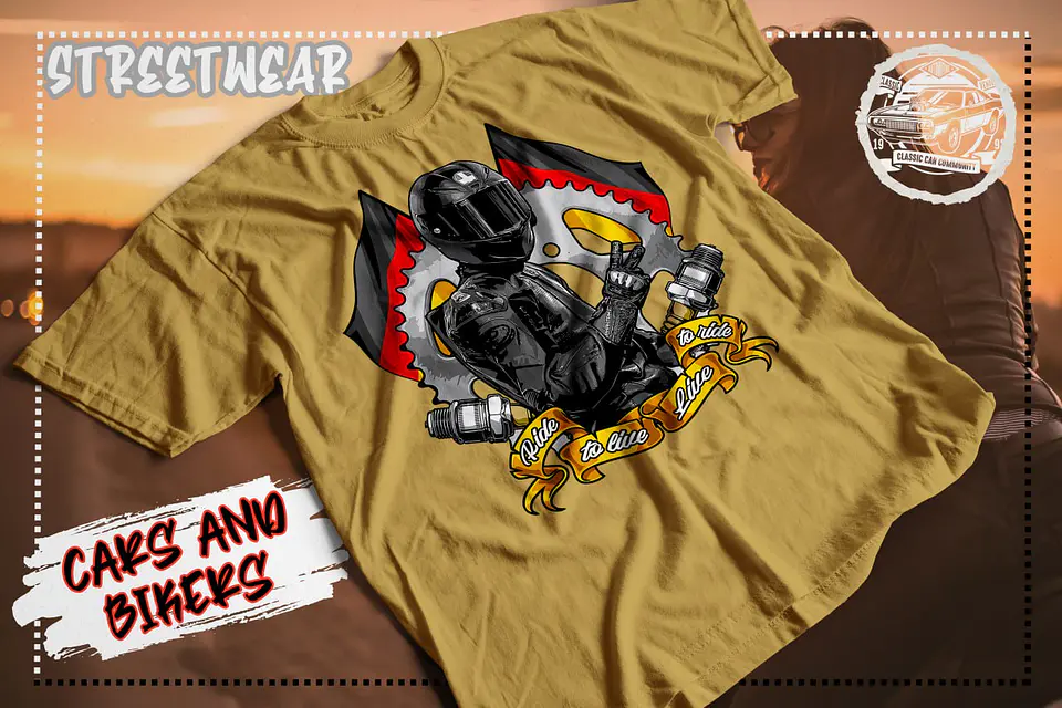 T-shit Motas Velocidade 4