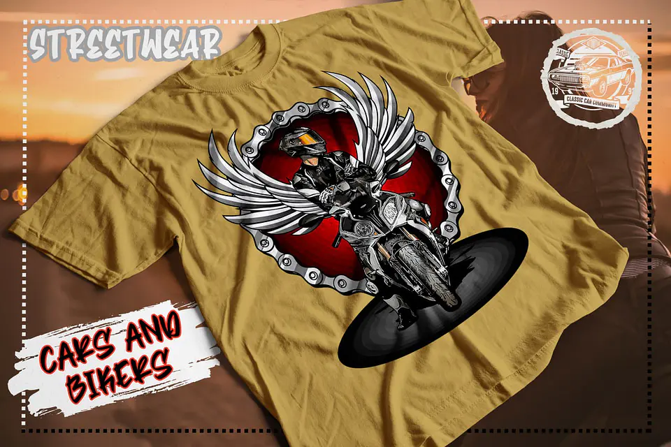 T-shit Motas Velocidade 6