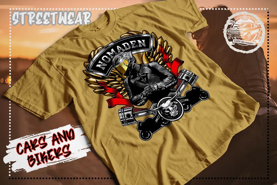 T-shit Motas Velocidade 9