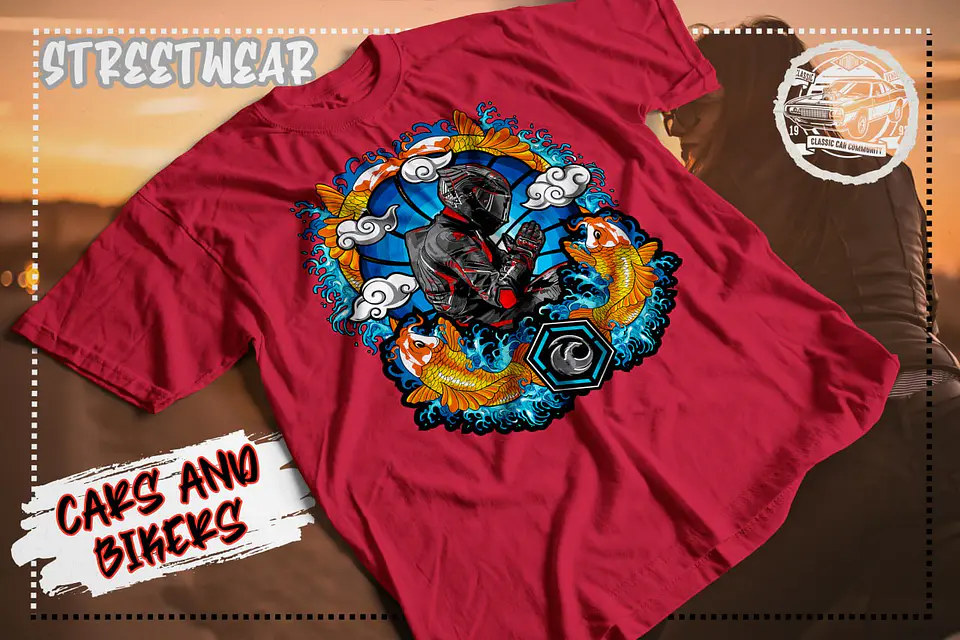 American Highway Motorbike T-Shirt 2