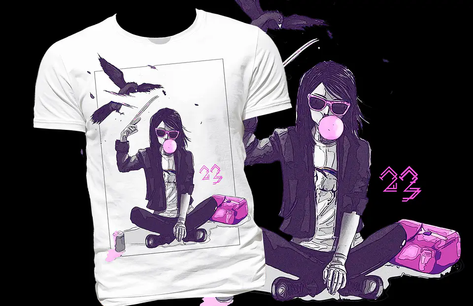 T-shirt Geek 9.1 2