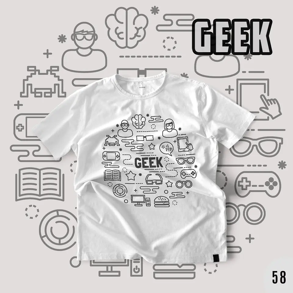 T-shirt Geek 10.3 3
