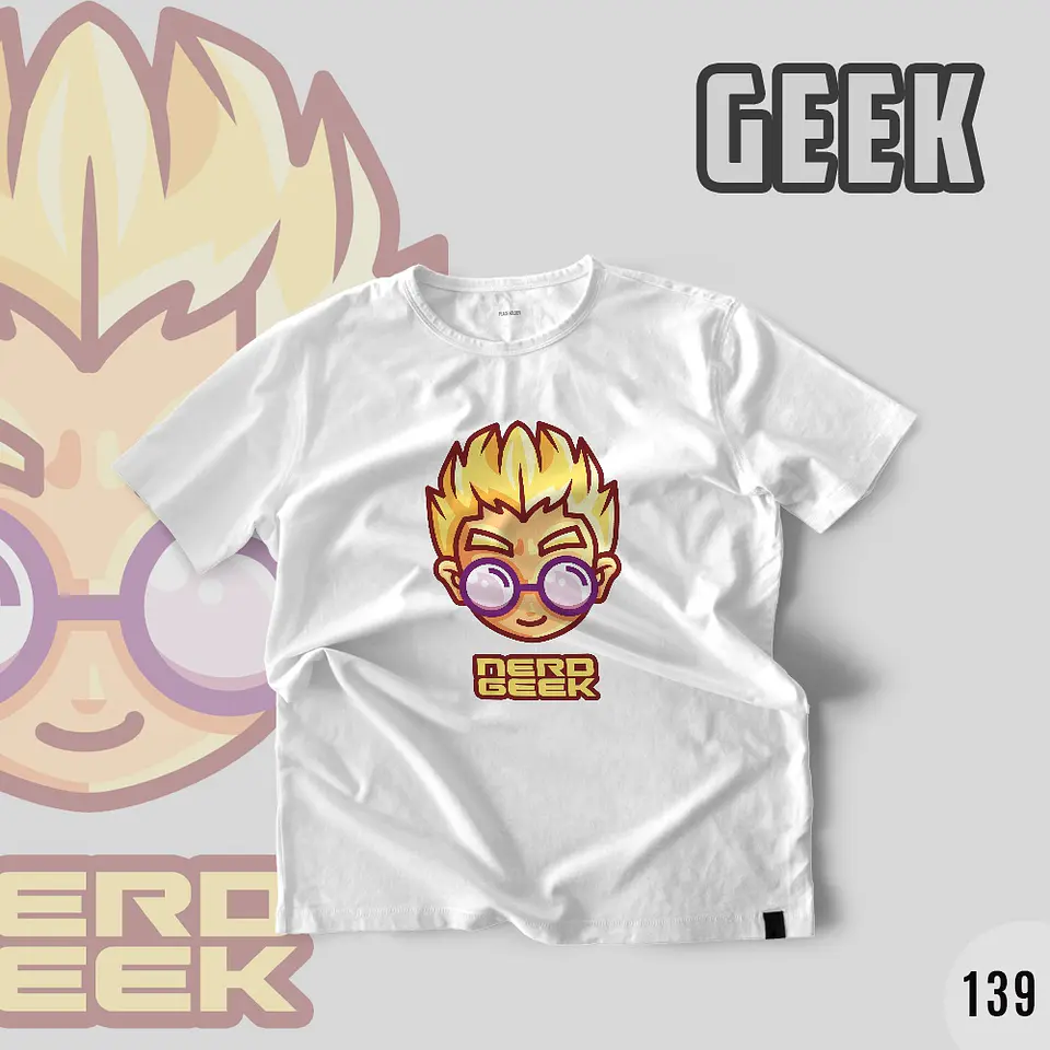 T-shirt Geek 10.7 10