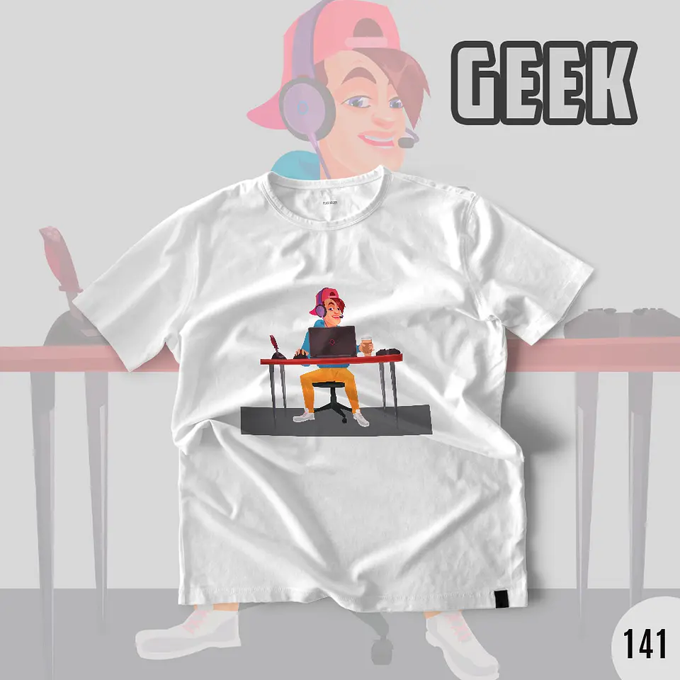 T-shirt Geek 10.7 12