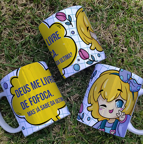 Canecas Deboche Kawaii