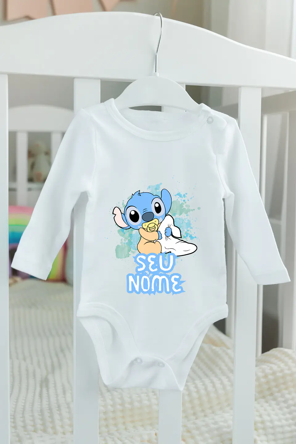 Body Personalizado Stitch bebé 1