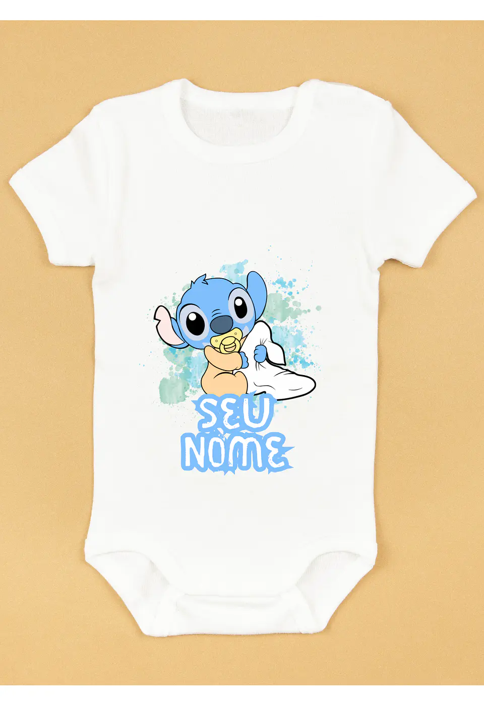 Body Personalizado Stitch bebé 5