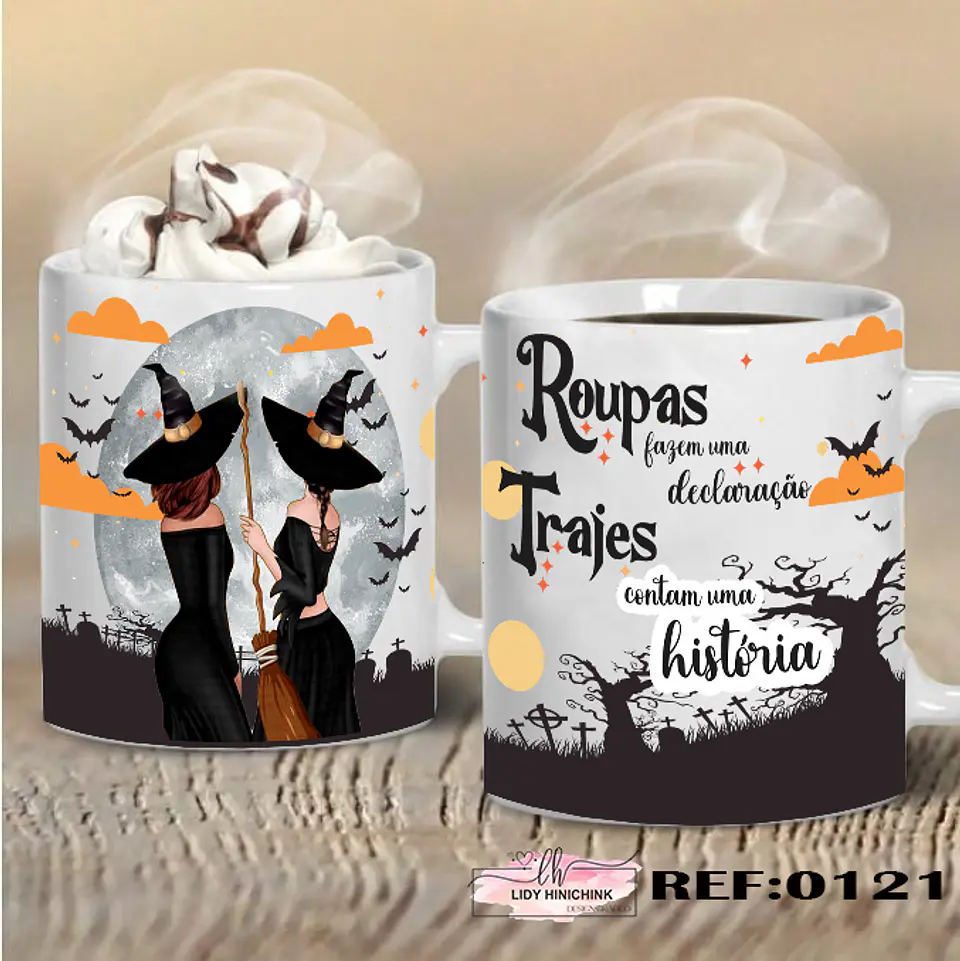 Canecas Halloween Bruxas 4
