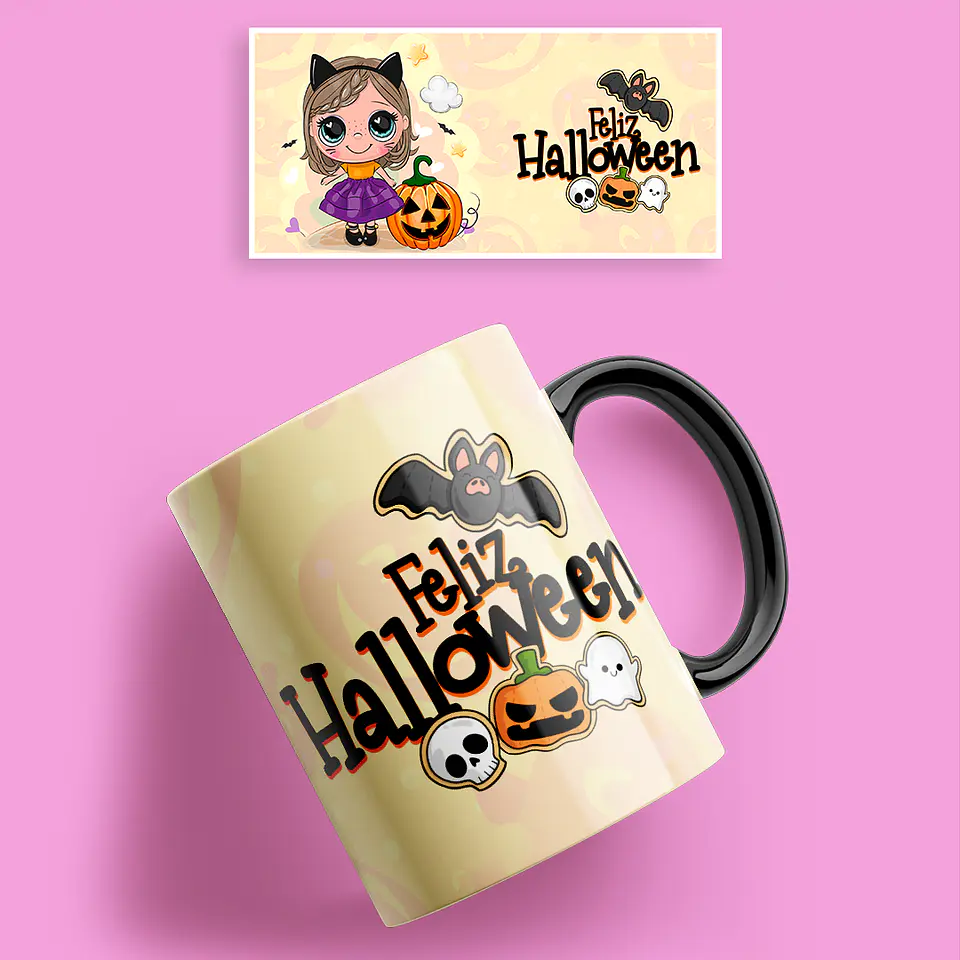 Canecas Feliz Halloween 2