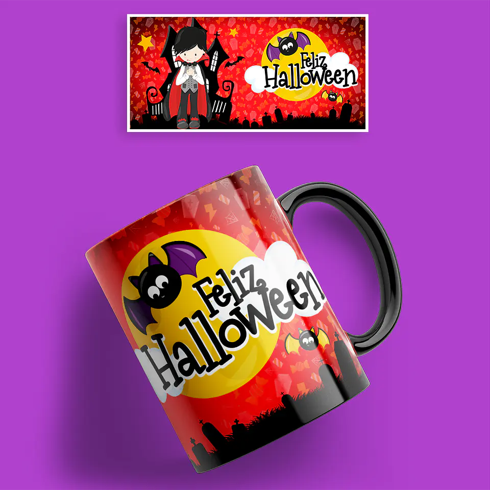 Canecas Feliz Halloween 12