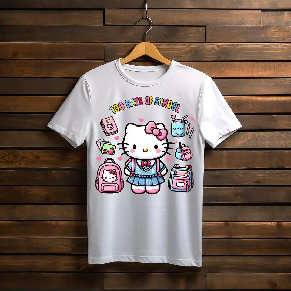 Camiseta de Hello Kitty  17