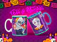 Caneca Halloween Personagens Caveira mexicana - Thumbnail 1