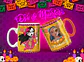 Caneca Halloween Personagens Caveira mexicana - Thumbnail 10