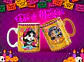 Caneca Halloween Personagens Caveira mexicana - Thumbnail 13