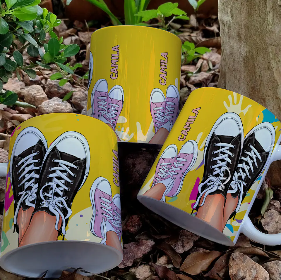Canecas Pais e Filhos All Star 3