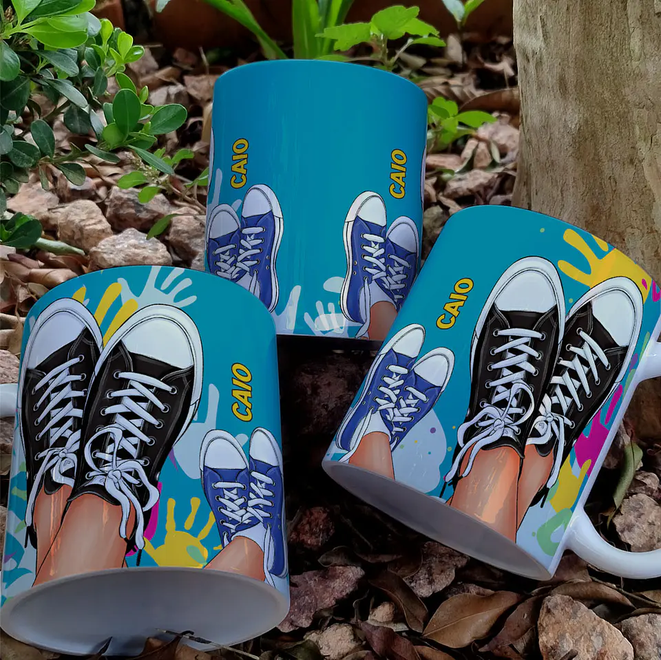 Canecas Pais e Filhos All Star 5
