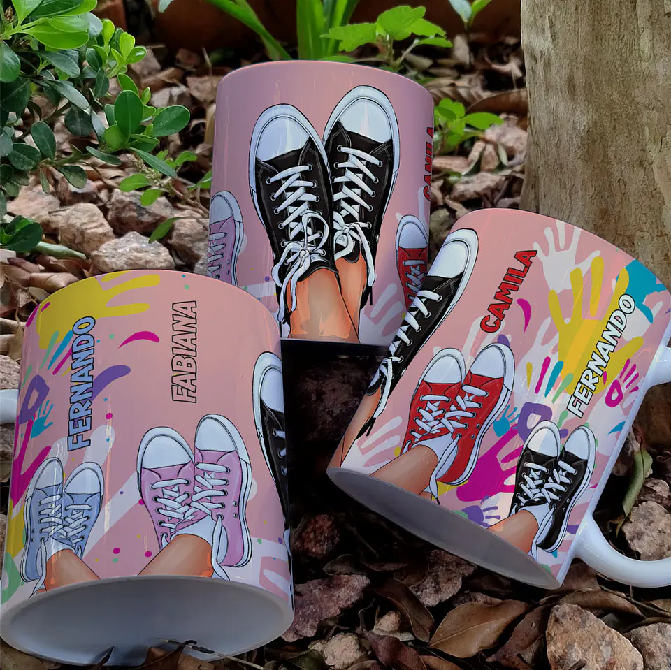 Canecas Pais e Filhos All Star 8