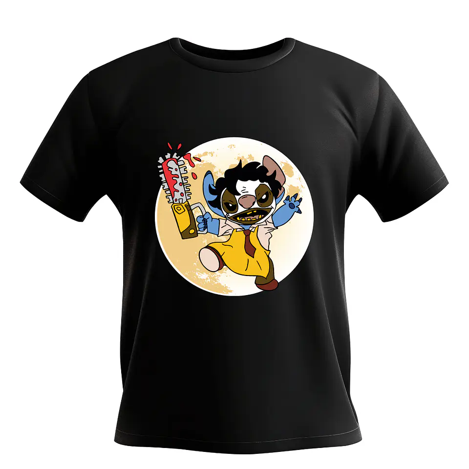 T-shirt Halloween Stitch 3