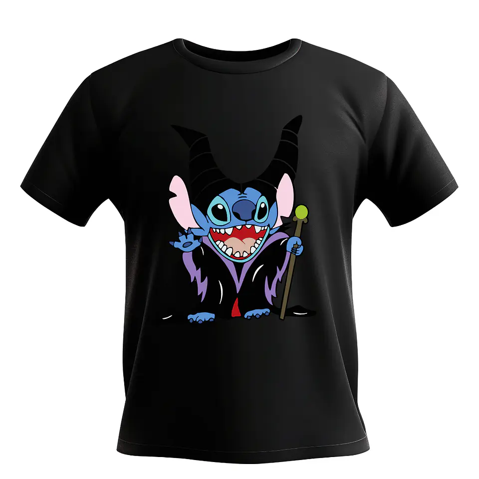 T-shirt Halloween Stitch 4