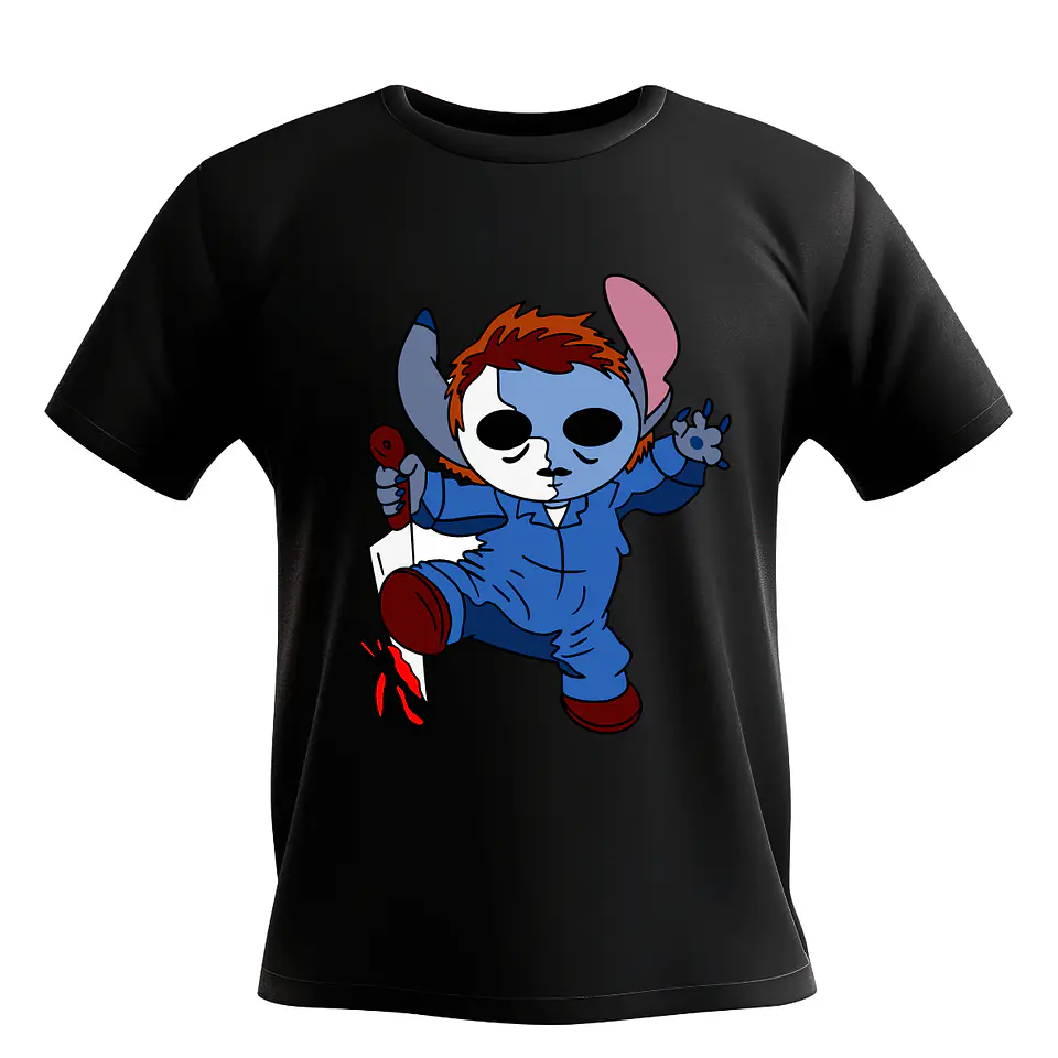 T-shirt Halloween Stitch 6