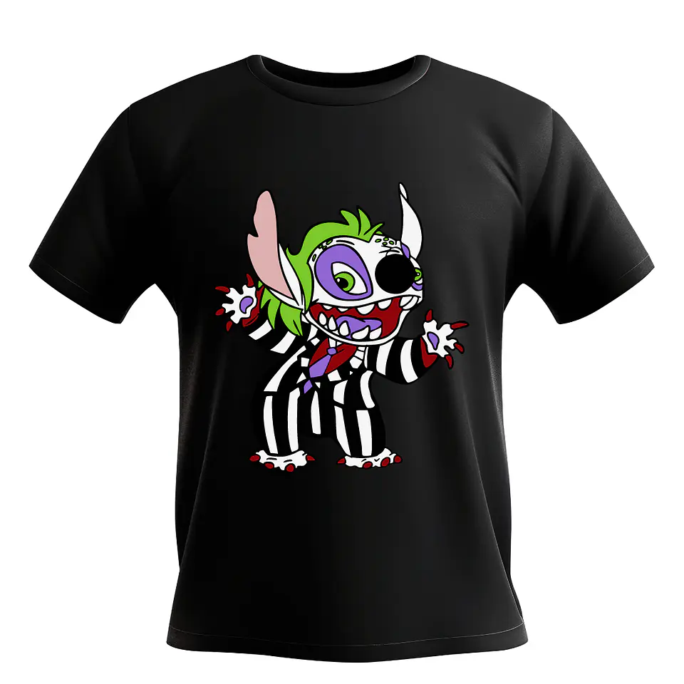 T-shirt Halloween Stitch 7