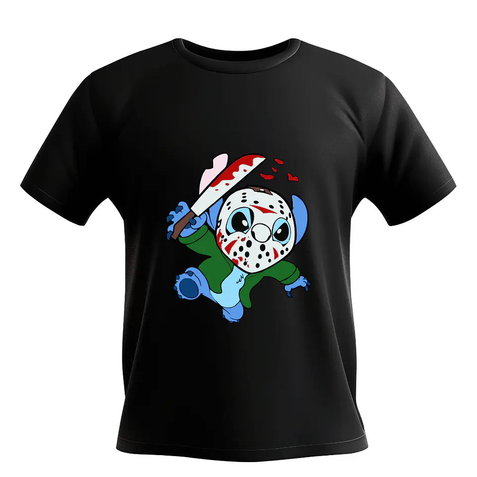 T-shirt Halloween Stitch 8