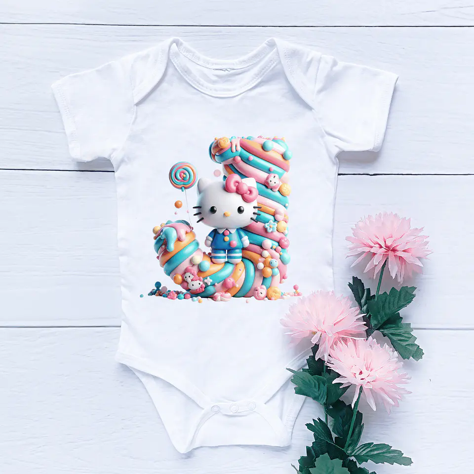 Body Hello Kitty Com Letras 10