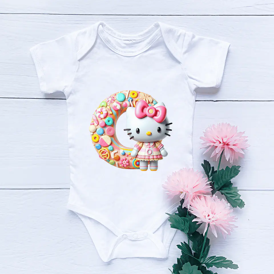 Body Hello Kitty Com Letras 15