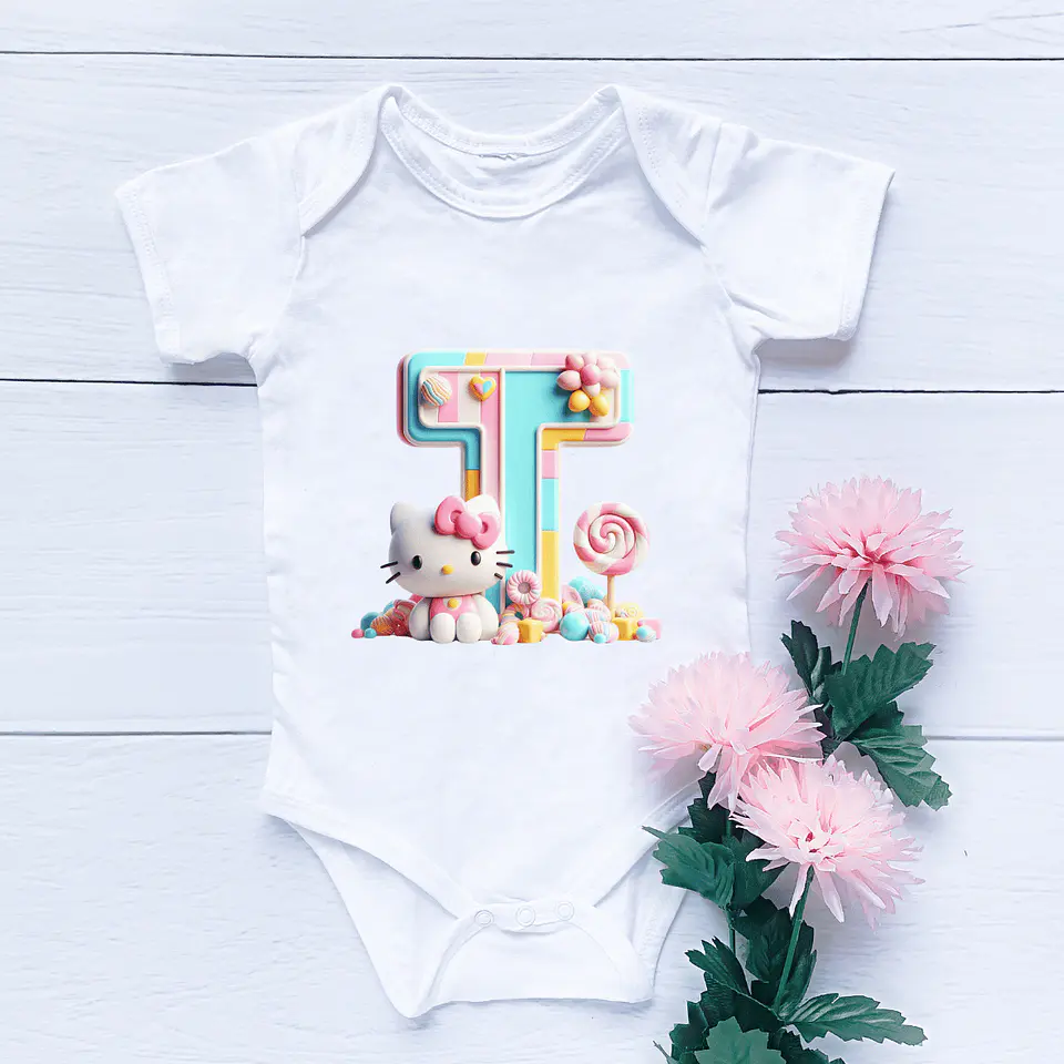 Body Hello Kitty Com Letras 20