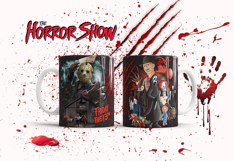 Canecas Filmes de Terror