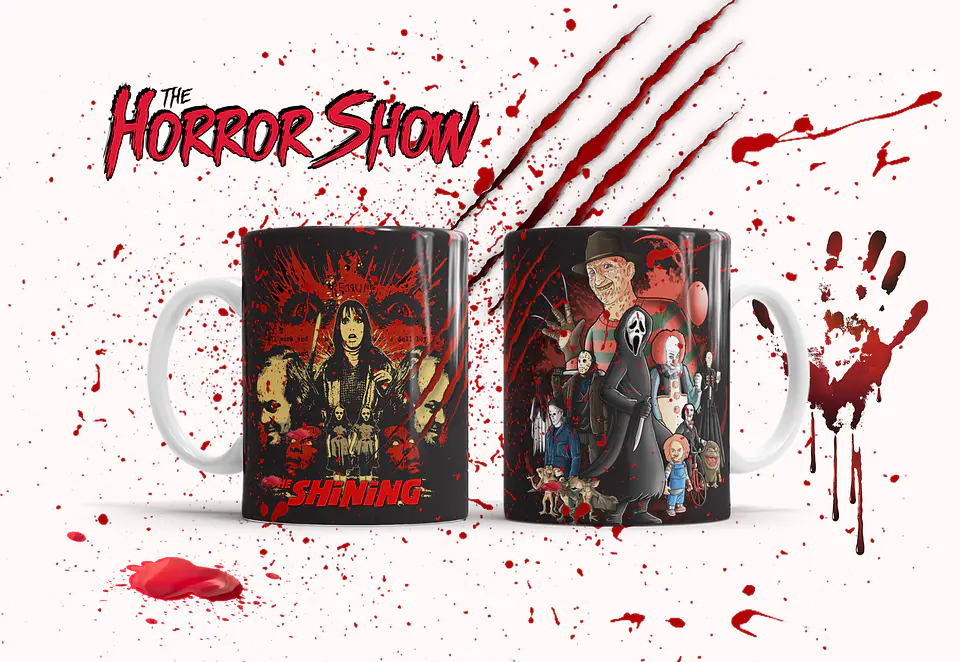 Canecas Filmes de Terror 6