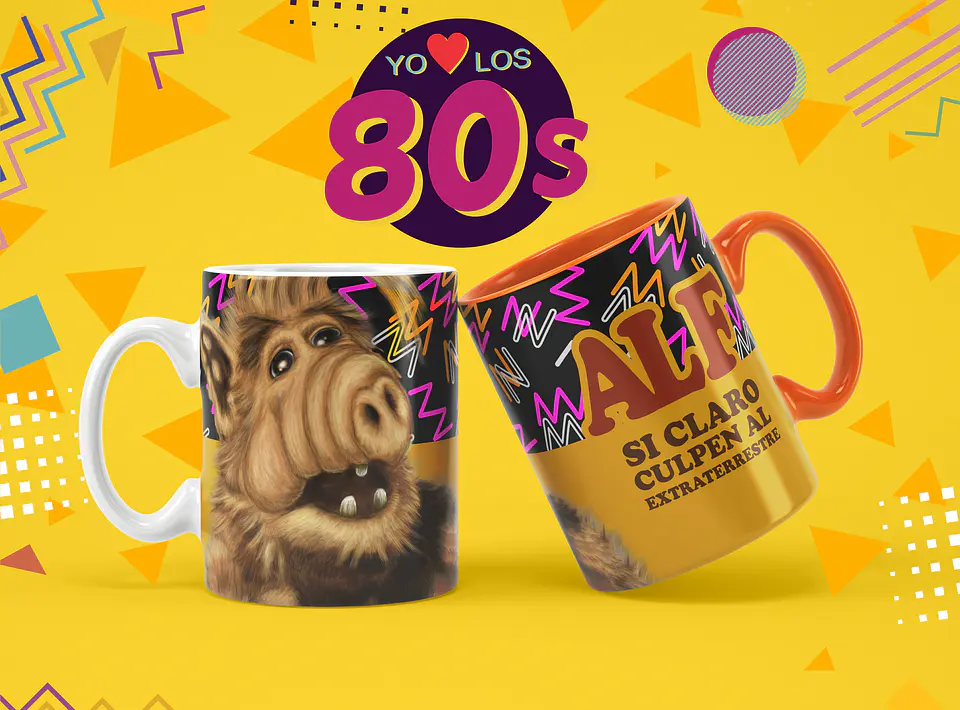 Caneca Filmes Seriados Anos 80 2