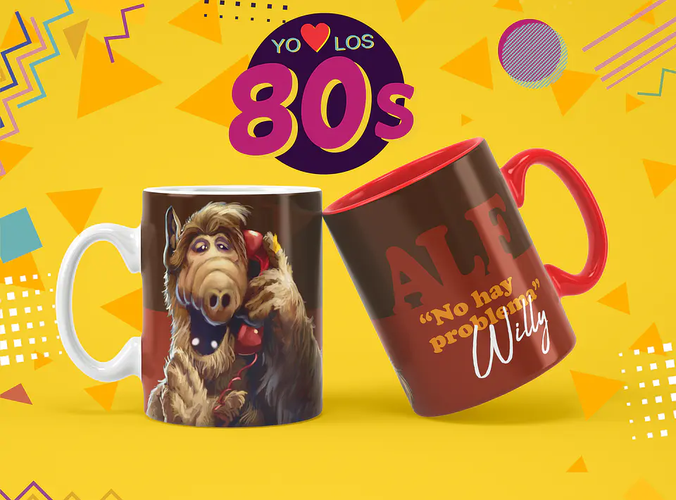 Caneca Filmes Seriados Anos 80 6