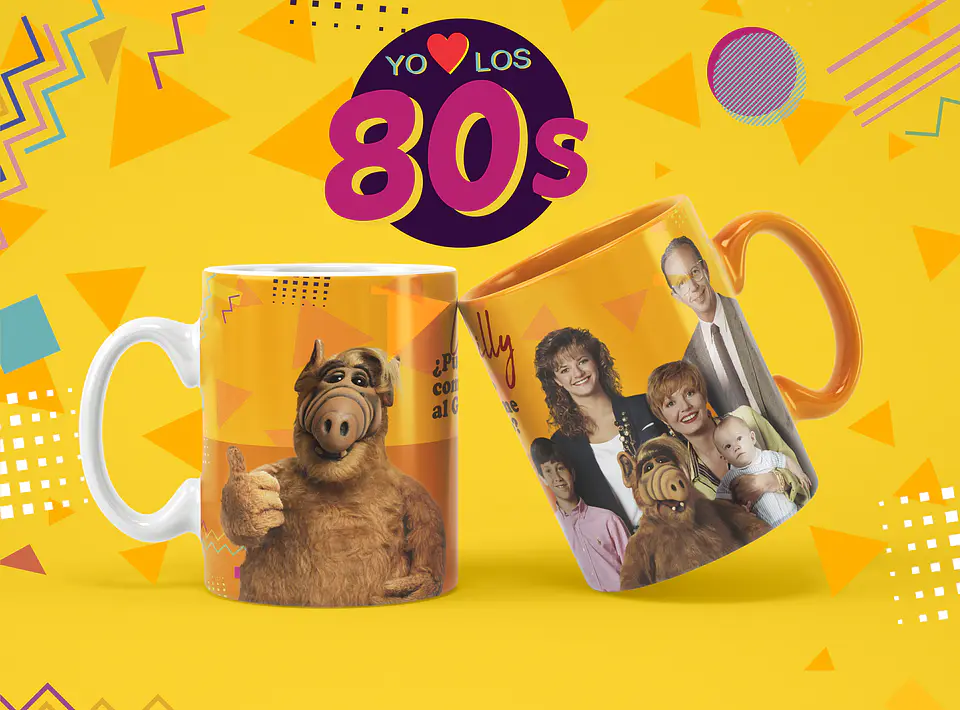Caneca Filmes Seriados Anos 80 7
