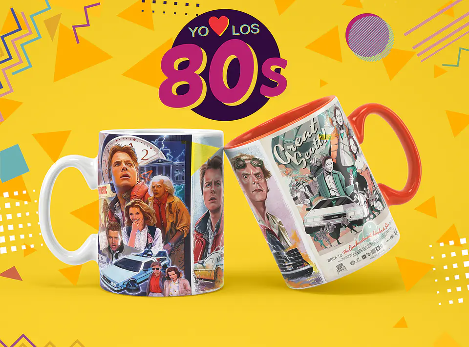 Caneca Filmes Seriados Anos 80 10