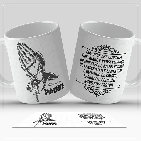 Caneca Dia do Padre