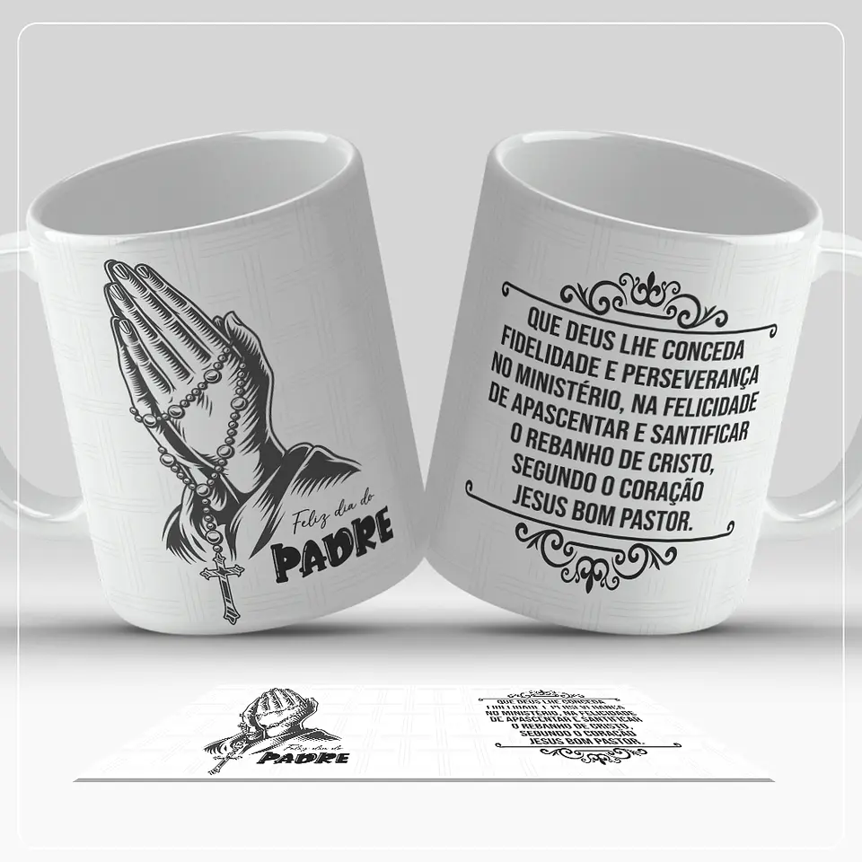 Caneca Dia do Padre 1